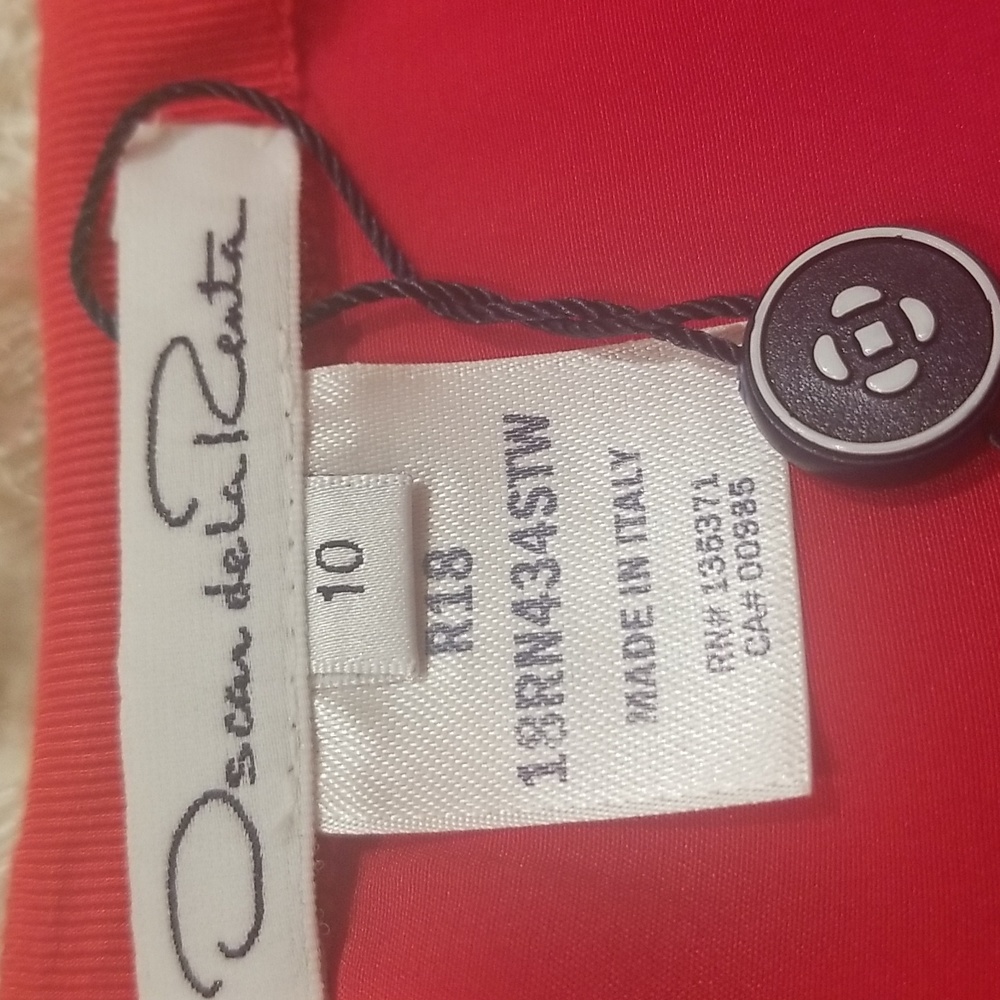 Authentic Oscar de la Renta midi - Picture 7 of 10